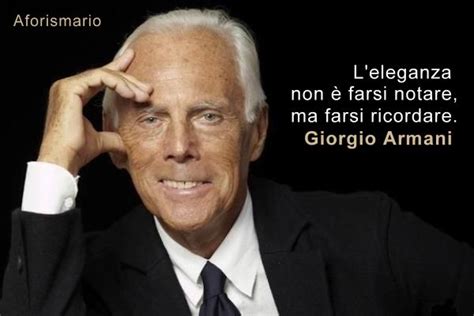 Le più belle frasi di Giorgio Armani 